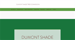 Desktop Screenshot of dumontshadetree.org